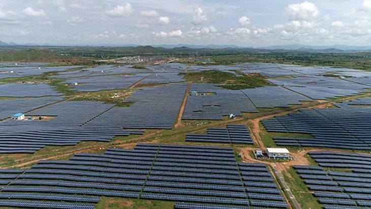 NP Kunta Ultra Mega Solar Park. Fot. Tata Power Solar